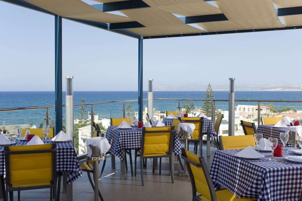 Galini Sea View Hotel Agia Marina Ristorante foto